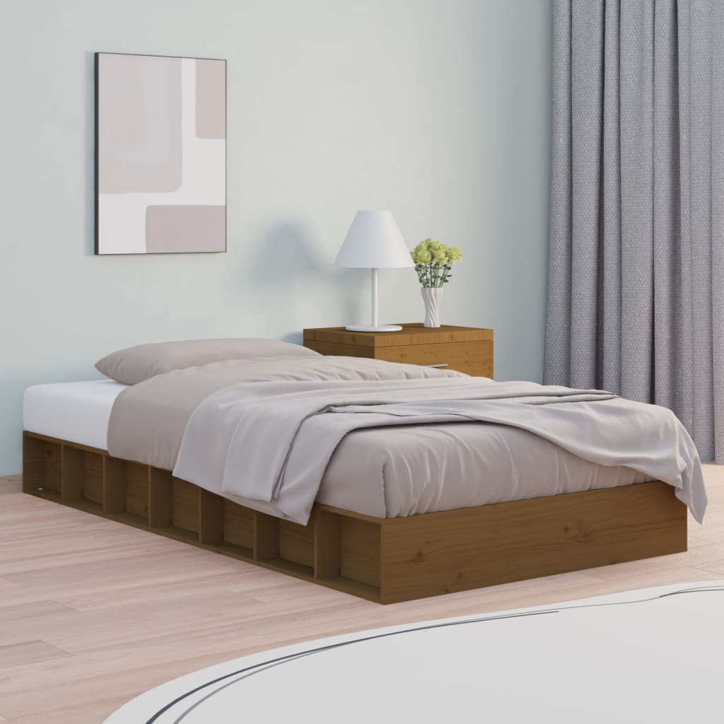 Estructura cama extensible sin colchón metal negro 80x130/200cm