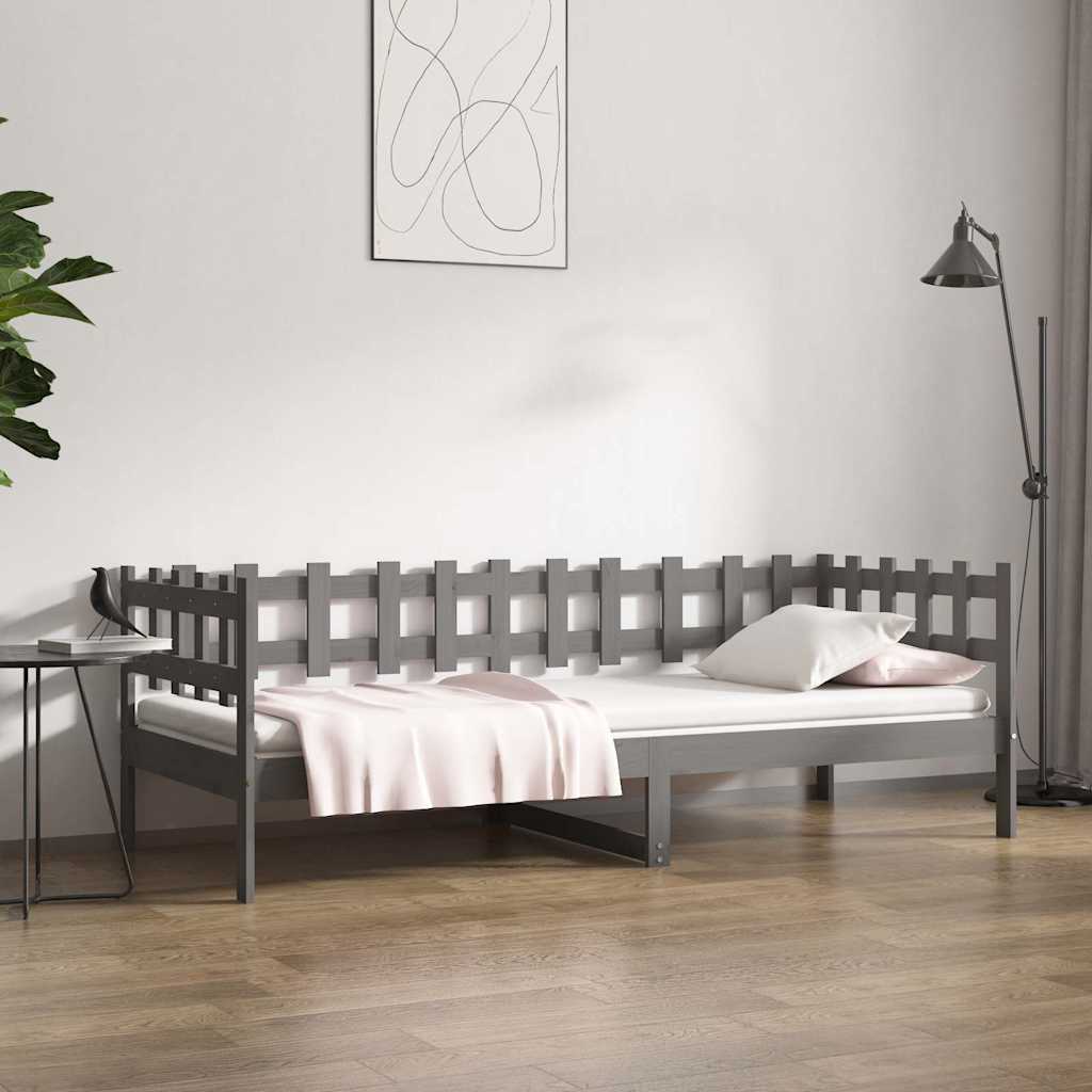 Diván con 2 cajones sin colchón IRUN blanco&rosa 90x200 cm