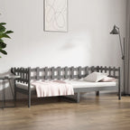 Diván con 2 cajones sin colchón IRUN blanco&rosa 90x200 cm