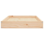 Cama para perros madera maciza de pino 71,5x49x9 cm