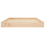 Cama para perros madera maciza de pino 101,5x74x9 cm