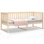 Diván sin colchón 100x200 cm madera maciza de pino