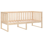 Diván sin colchón 100x200 cm madera maciza de pino