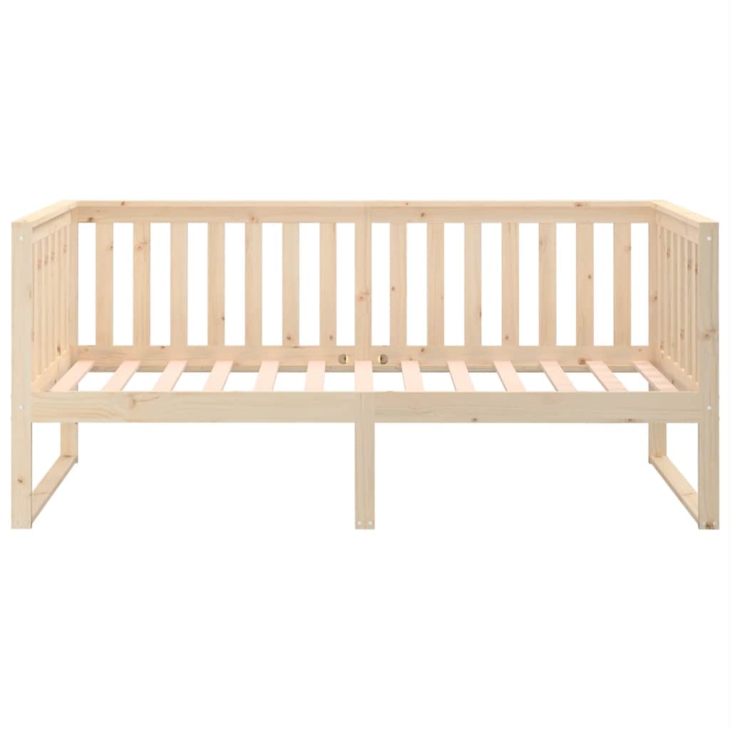 Diván sin colchón 100x200 cm madera maciza de pino
