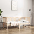 Diván sin colchón 100x200 cm madera maciza de pino
