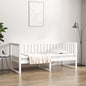 Diván sin colchón 100x200 cm madera maciza de pino