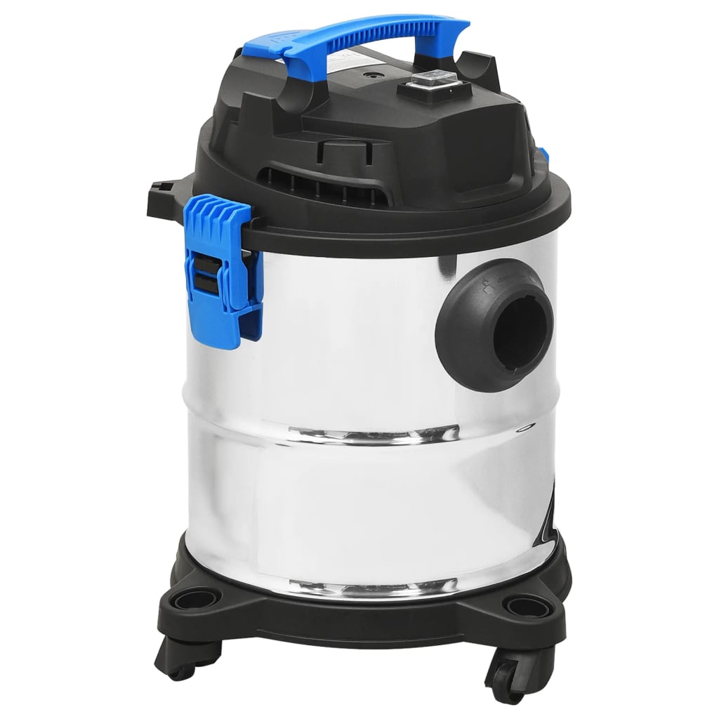 Aspirador en seco y húmedo plateado 1200 W 20 L
