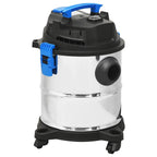 Aspirador en seco y húmedo plateado 1200 W 20 L