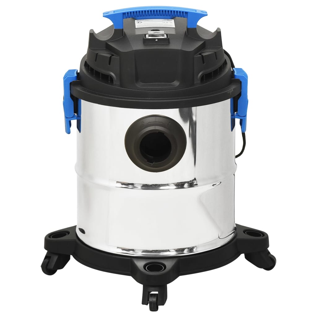 Aspirador en seco y húmedo plateado 1200 W 20 L