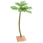 Palmera artificial con 136 LED blanco cálido 220 cm
