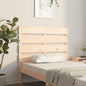 Gloss white plywood bed headboard 200x1.5x80 cm
