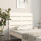 Gloss white plywood bed headboard 200x1.5x80 cm