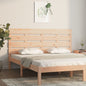 Cabecero cama madera contrachapada blanco brillo 200x1,5x80 cm