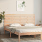 Cabecero cama madera contrachapada blanco brillo 200x1,5x80 cm