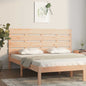 Cabecero cama madera contrachapada blanco brillo 200x1,5x80 cm