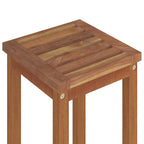 Taburetes de barra de cocina 4 unidades madera maciza acacia