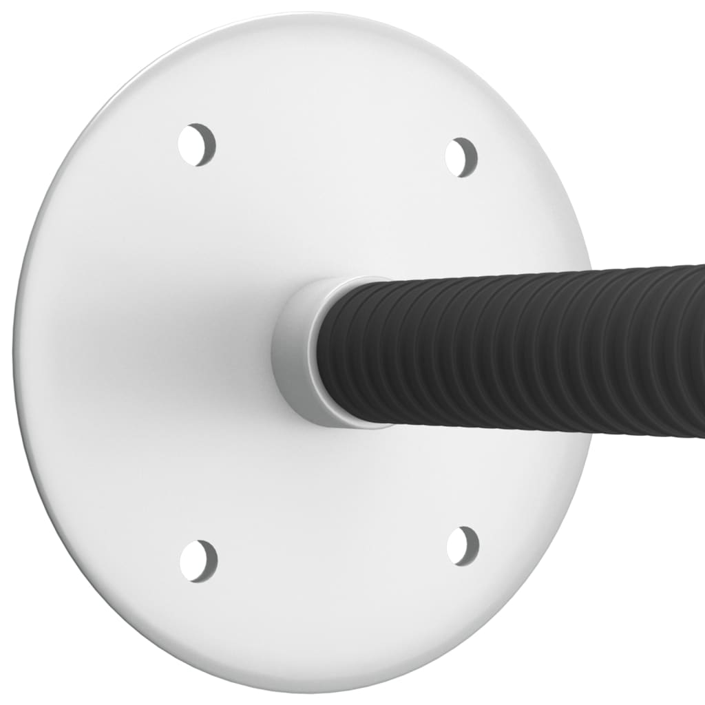 Espejo de tráfico convexo para interiores, acrílico negro Ø40 cm