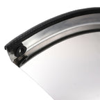Espejos de tráfico 2 uds mitad combada acrílico Ø30 cm