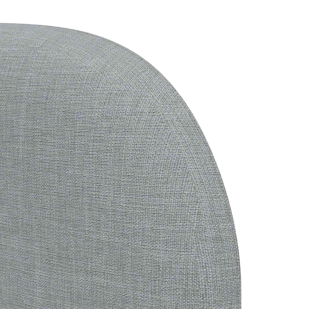 Oreja de cabecero Gris claro 40 x 23 x 6 cm tela