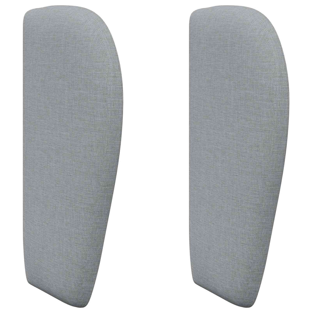Oreja de cabecero Gris claro 40 x 23 x 6 cm tela