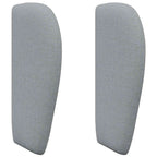 Oreja de cabecero Gris claro 40 x 23 x 6 cm tela