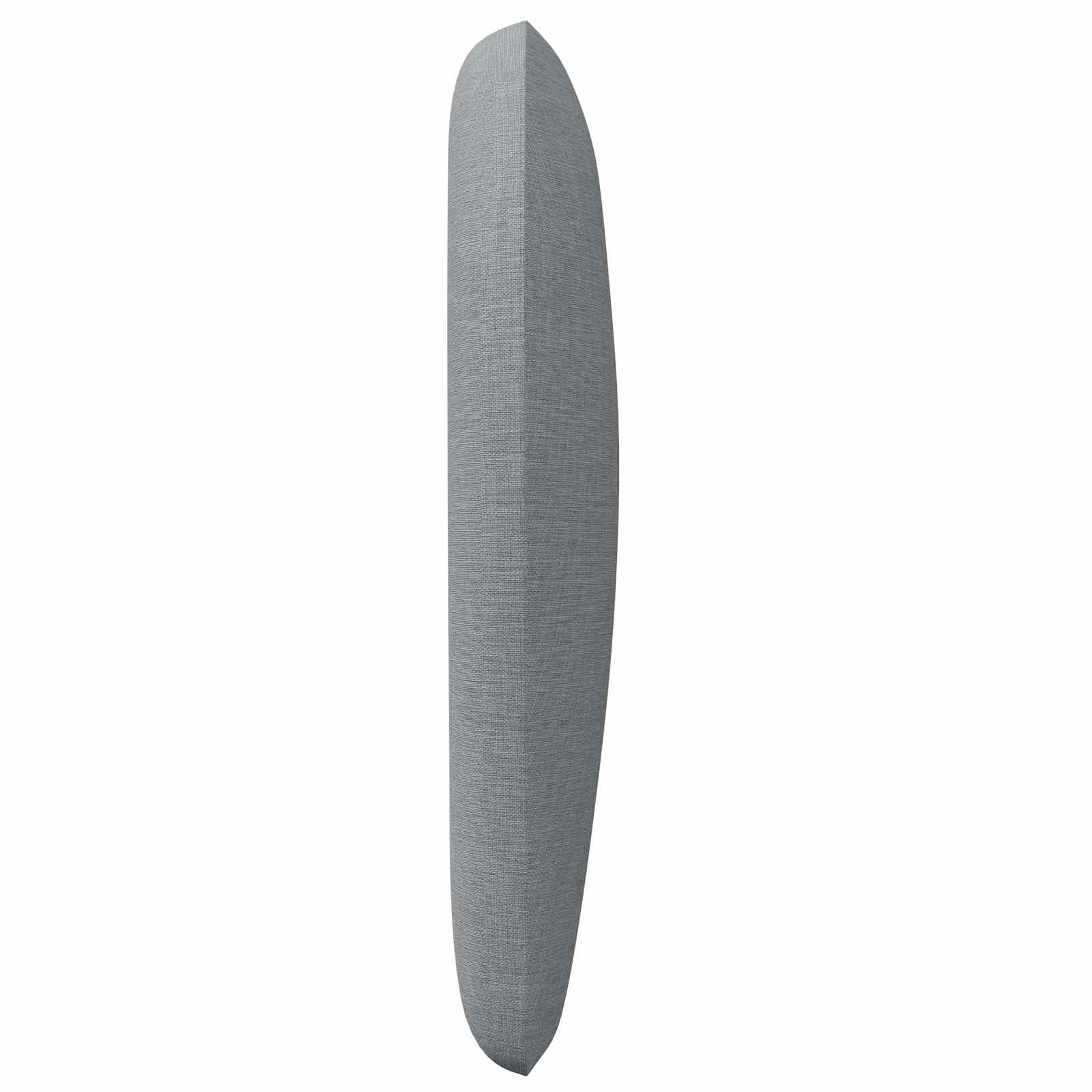 Oreja de cabecero Gris claro 40 x 23 x 6 cm tela