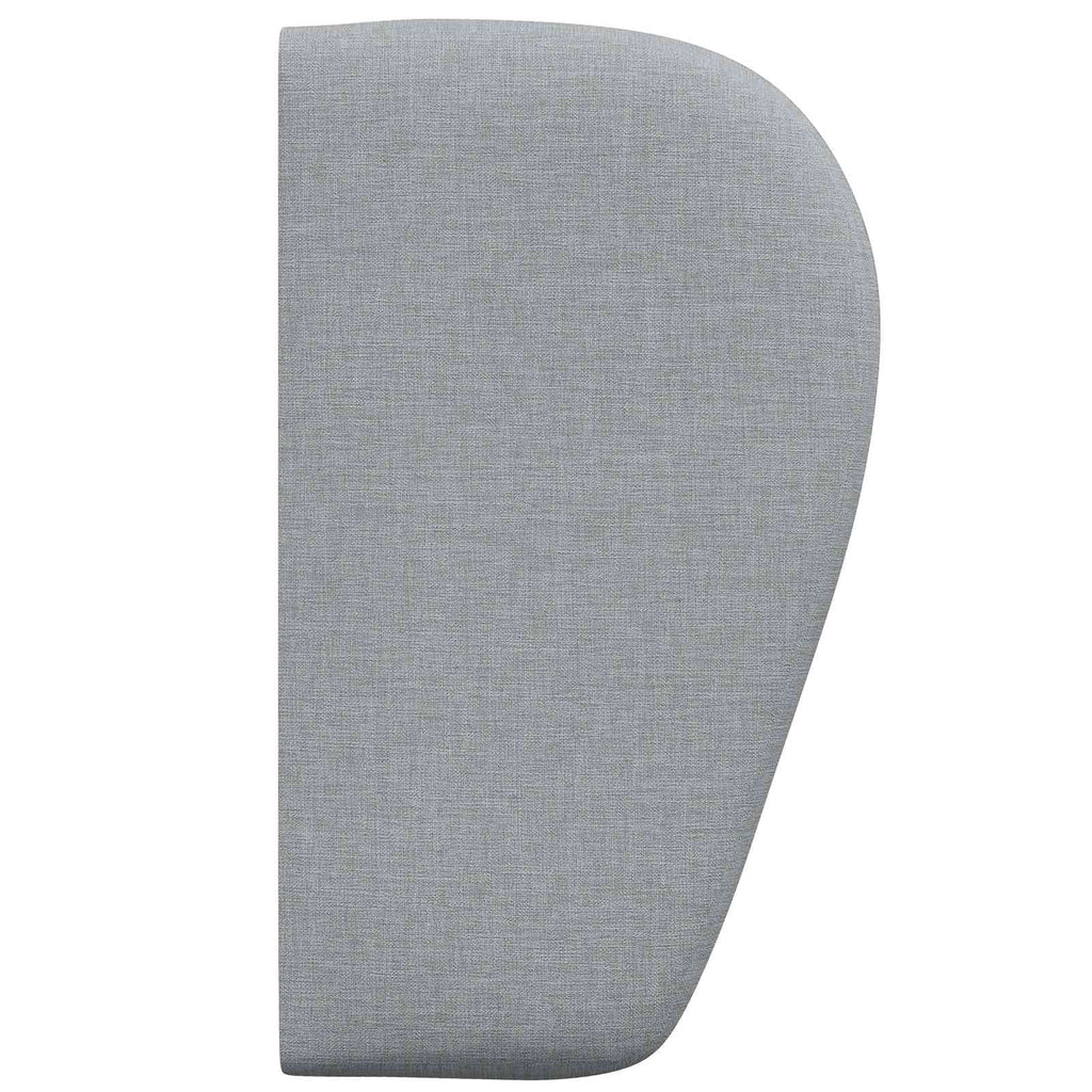 Oreja de cabecero Gris claro 40 x 23 x 6 cm tela
