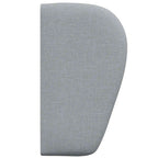 Oreja de cabecero Gris claro 40 x 23 x 6 cm tela