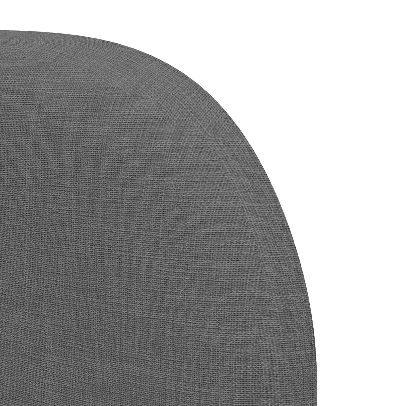 Oreja de cabecero Gris Tenue 40 x 23 x 6 cm tela