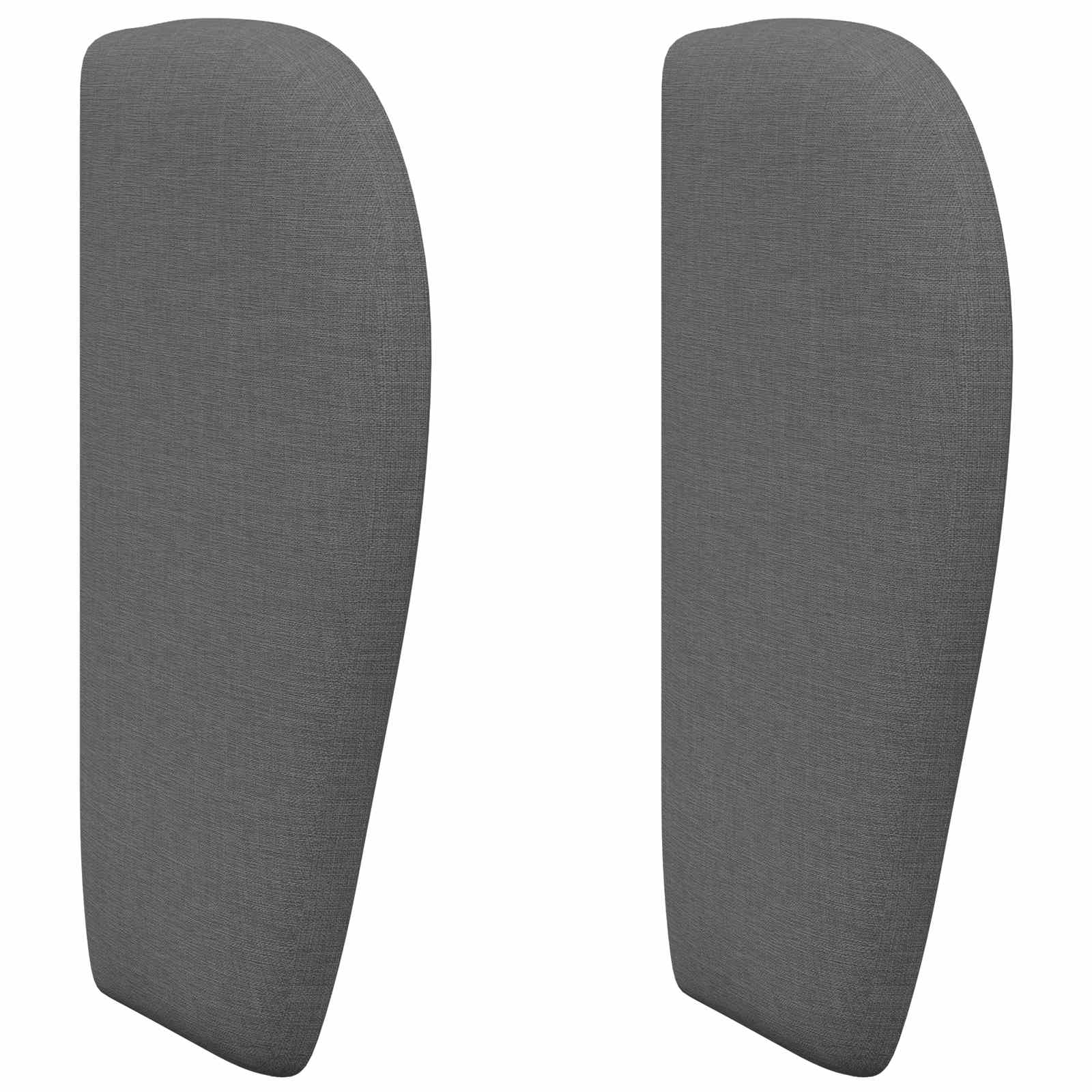 Oreja de cabecero Gris Tenue 40 x 23 x 6 cm tela