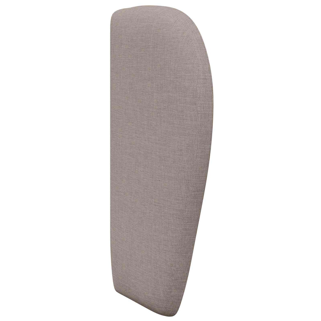 Oreja de cabecero Taupé 40 x 23 x 6 cm tela