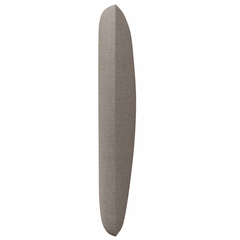 Oreja de cabecero Taupé 40 x 23 x 6 cm tela