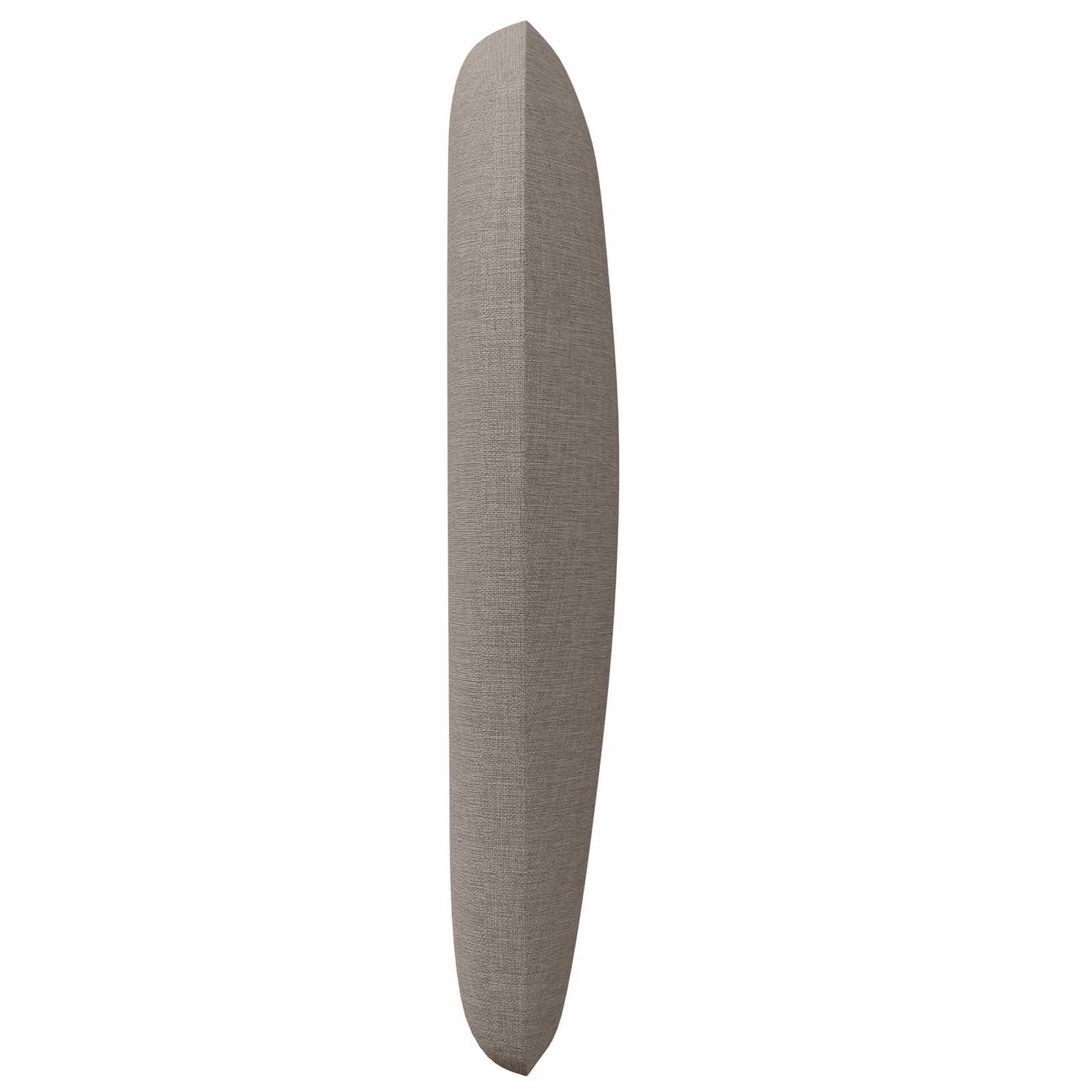 Oreja de cabecero Taupé 40 x 23 x 6 cm tela