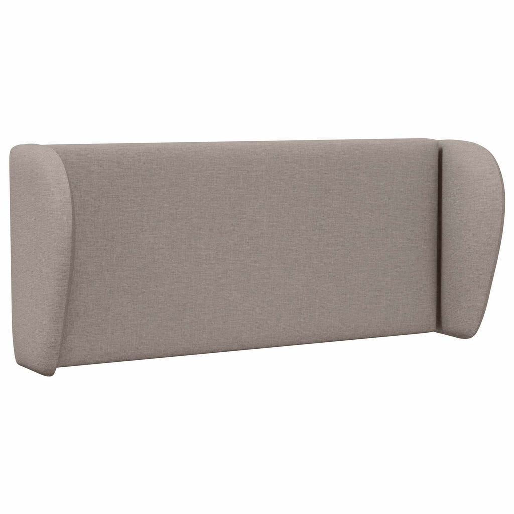 Oreja de cabecero Taupé 40 x 23 x 6 cm tela