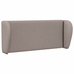 Oreja de cabecero Taupé 40 x 23 x 6 cm tela