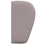 Oreja de cabecero Taupé 40 x 23 x 6 cm tela