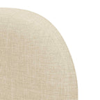 Oreja de cabecero Crema 40 x 23 x 6 cm tela