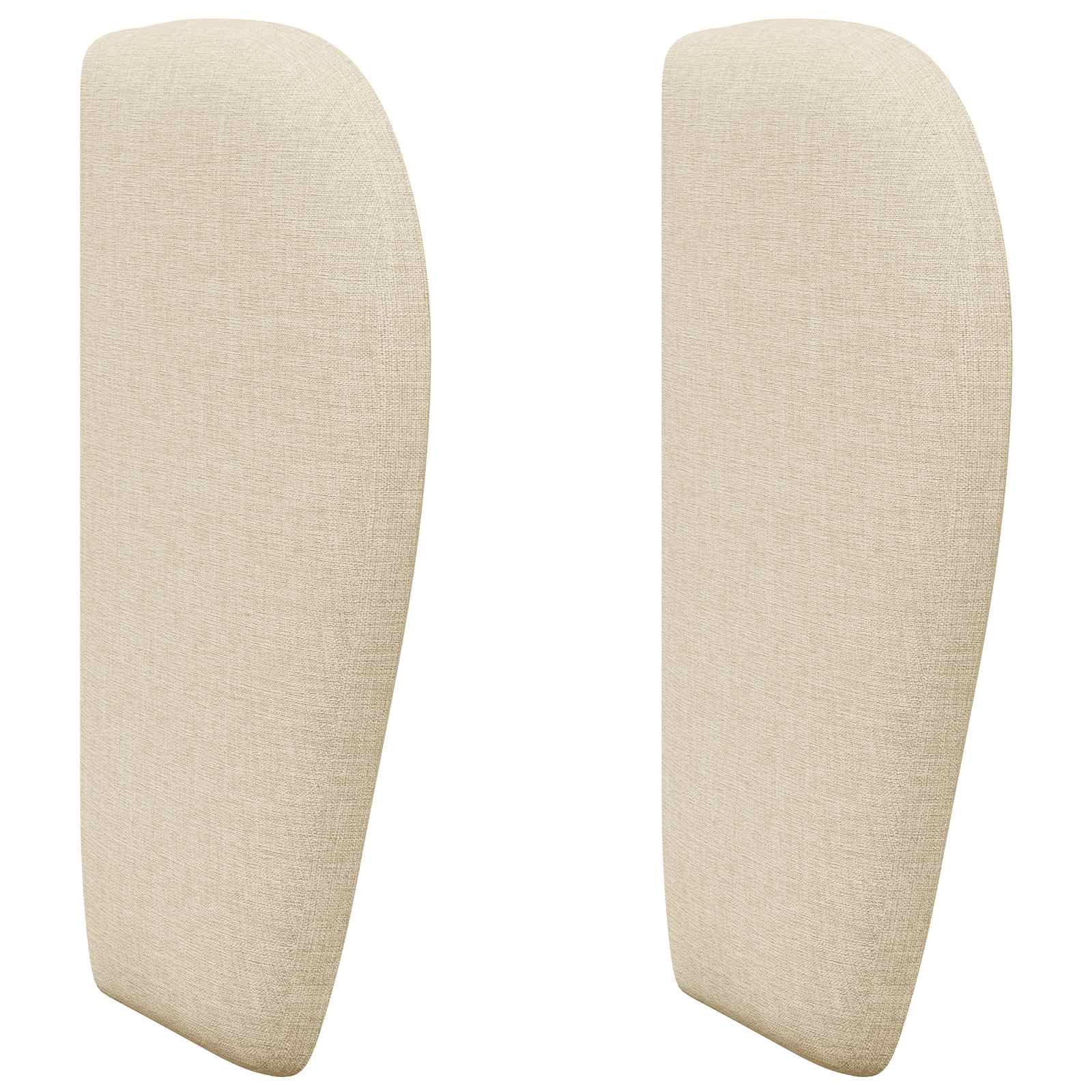 Oreja de cabecero Crema 40 x 23 x 6 cm tela