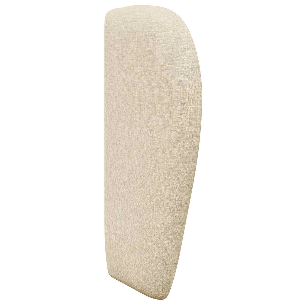 Oreja de cabecero Crema 40 x 23 x 6 cm tela