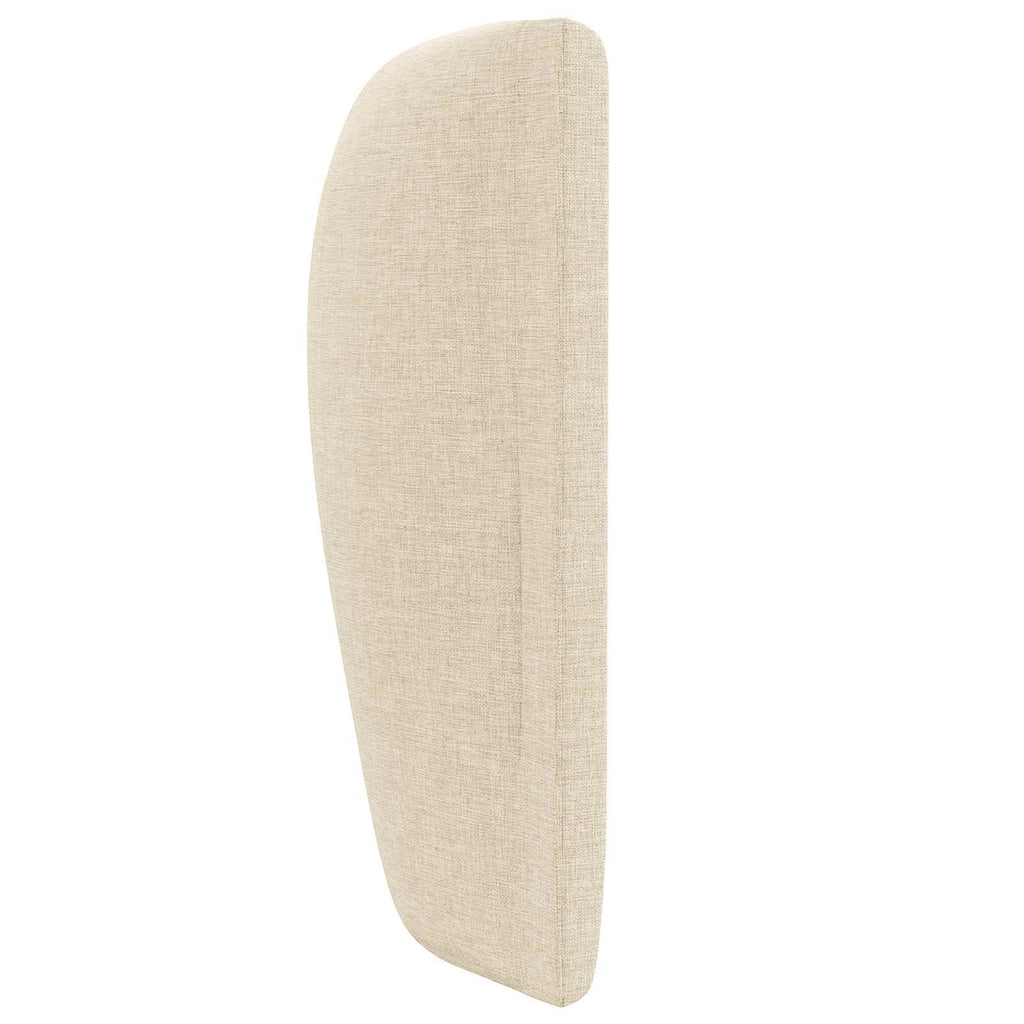 Oreja de cabecero Crema 40 x 23 x 6 cm tela