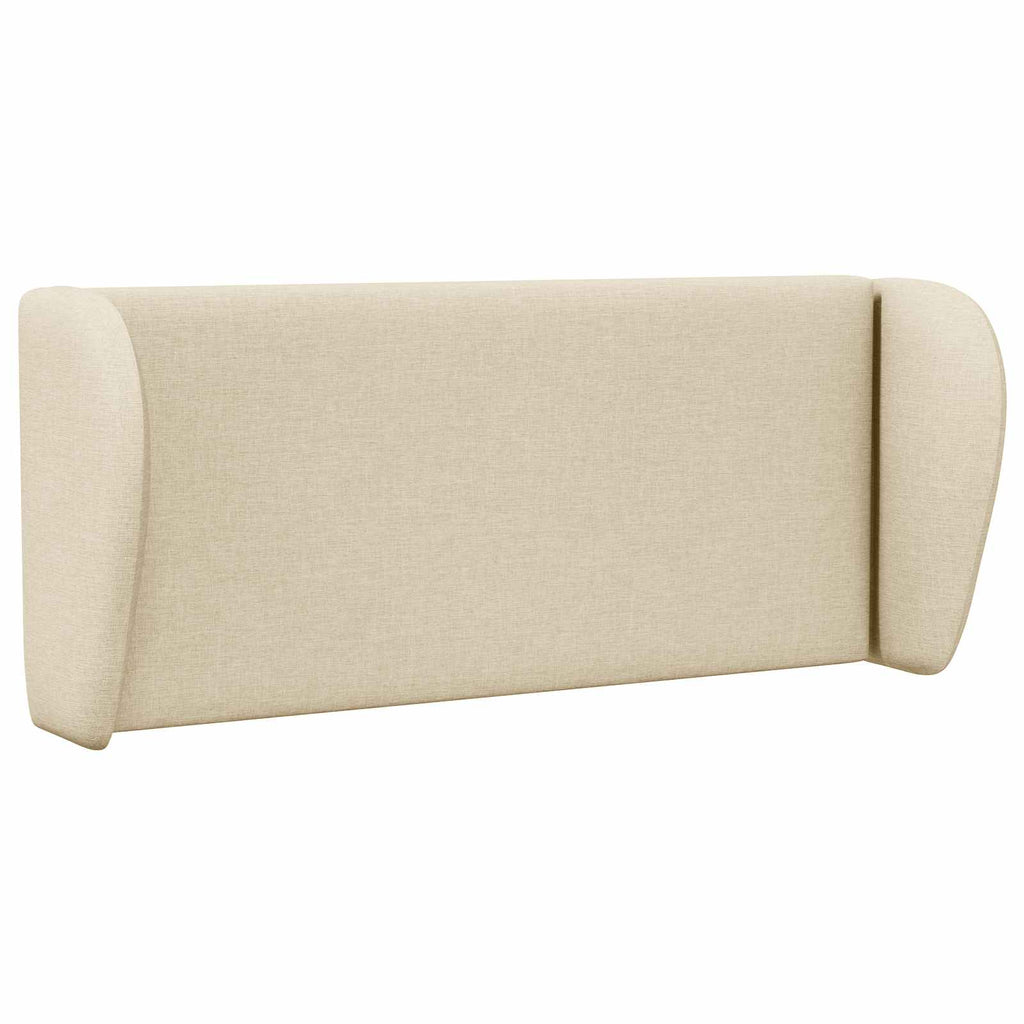 Oreja de cabecero Crema 40 x 23 x 6 cm tela
