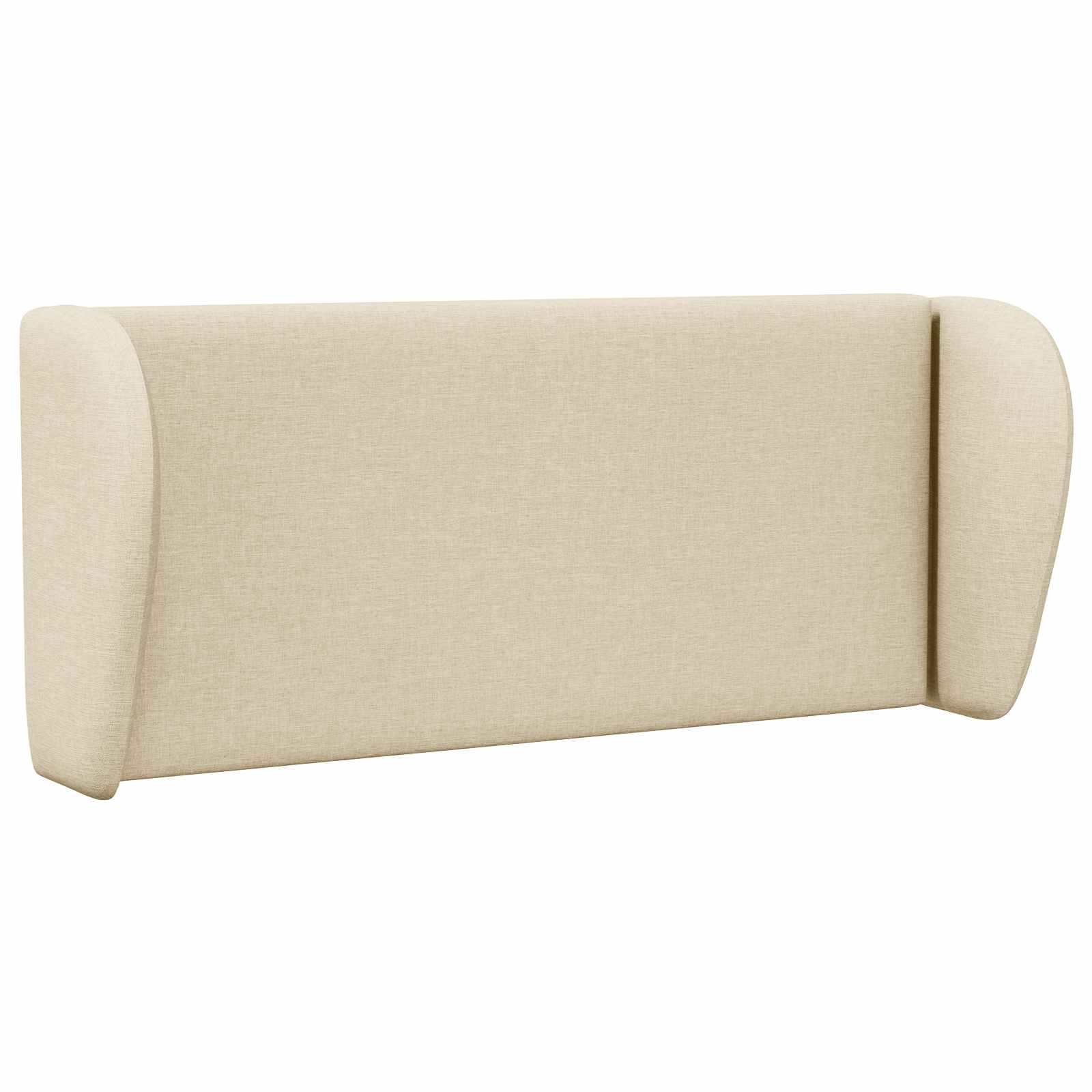 Oreja de cabecero Crema 40 x 23 x 6 cm tela
