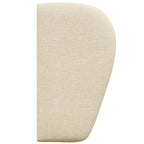 Oreja de cabecero Crema 40 x 23 x 6 cm tela