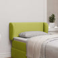 Green headboard ear 40 x 23 x 6 cm fabric