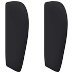 Oreja de cabecero Negro 40 x 23 x 6 cm PVC