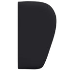 Oreja de cabecero Negro 40 x 23 x 6 cm PVC