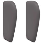 Oreja de cabecero Gris Tenue 40 x 23 x 6 cm PVC