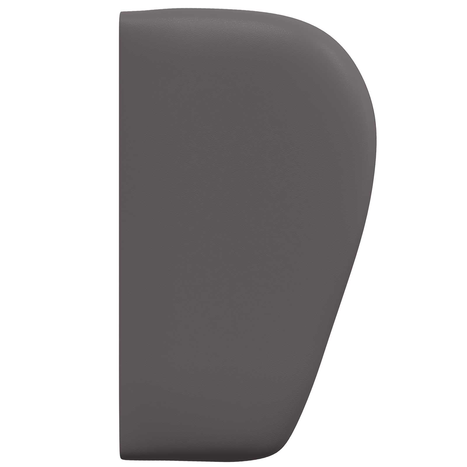 Oreja de cabecero Gris Tenue 40 x 23 x 6 cm PVC