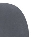 Oreja de cabecero Gris Tenue 40 x 23 x 6 cm Terciopelo