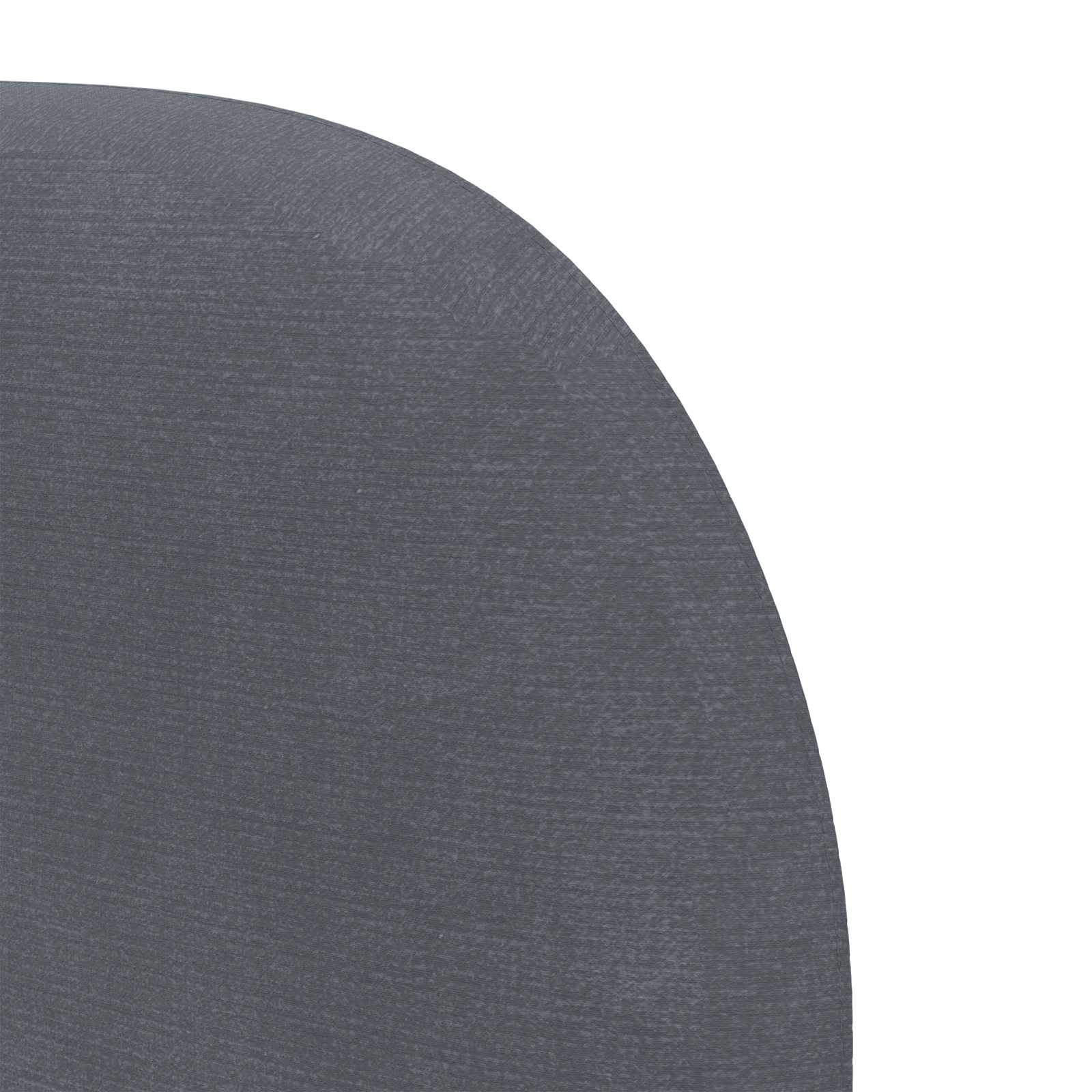 Oreja de cabecero Gris Tenue 40 x 23 x 6 cm Terciopelo